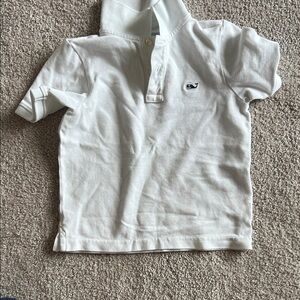 Vineyard Vines White Kids Polo Shirt